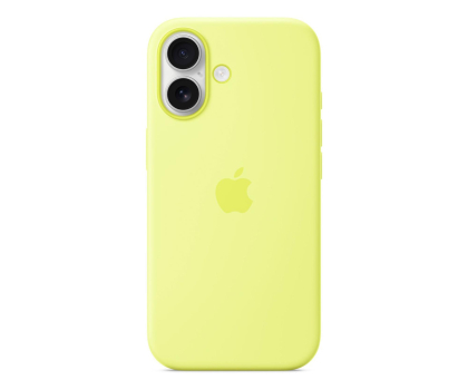 Etui do telefonów APPLE iPhone 17 Silicone Case with MagSafe - Neon Yellow